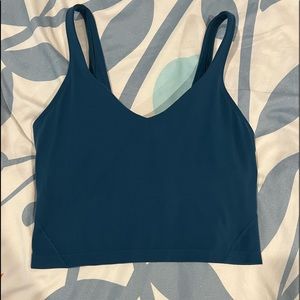 Lululemon align tank in the color Blue Borealis size 6